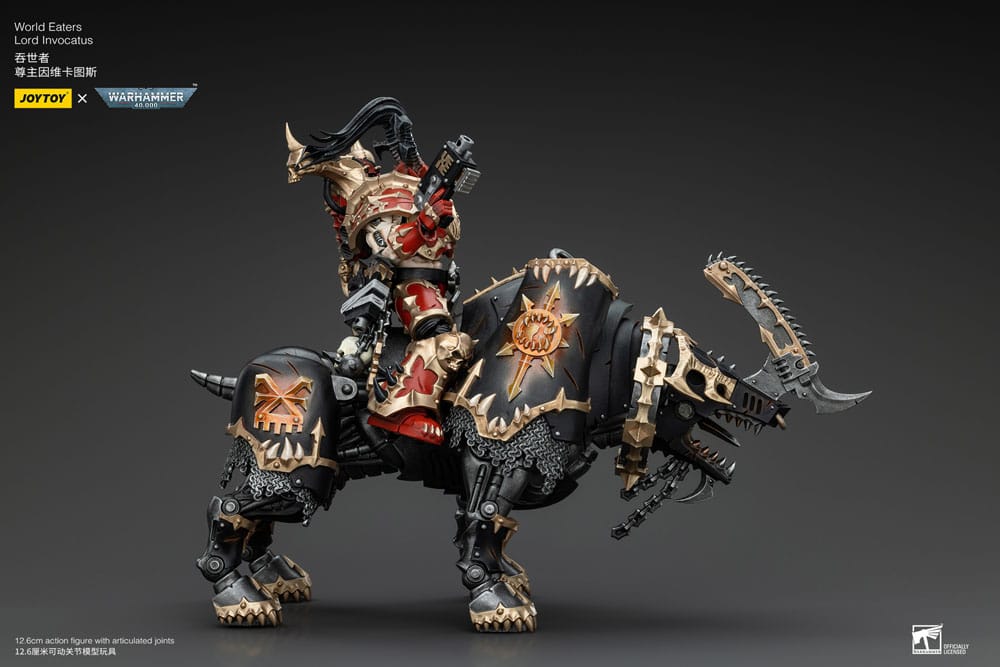 Warhammer 40k Actionfigur 1/18 World Eaters Lord Invocatus 13 cm - Versand: 5-7 Tage nach Bestellung