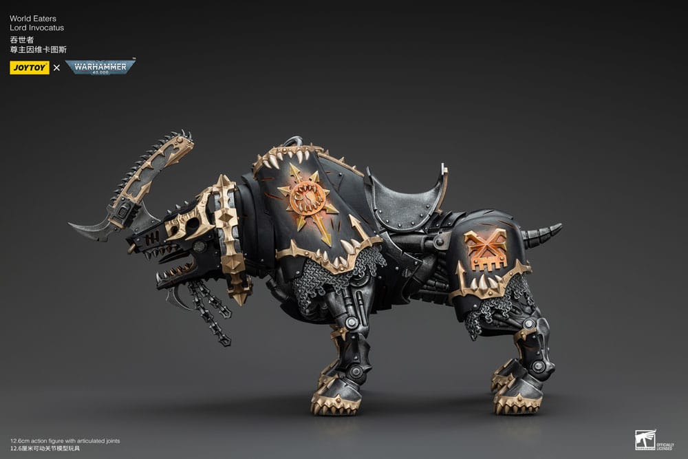 Warhammer 40k Actionfigur 1/18 World Eaters Lord Invocatus 13 cm - Versand: 5-7 Tage nach Bestellung