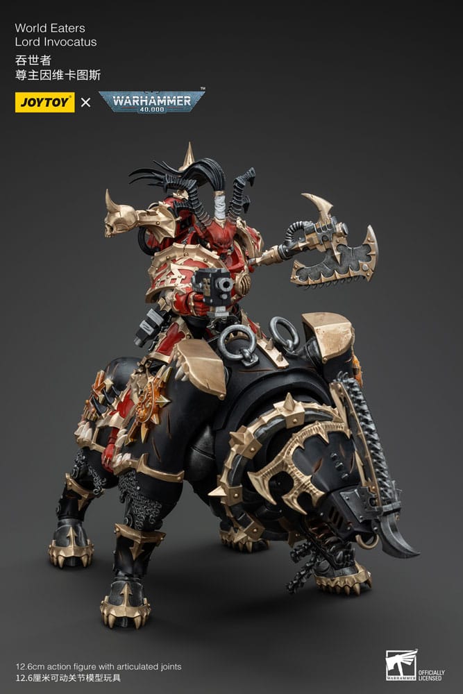 Warhammer 40k Actionfigur 1/18 World Eaters Lord Invocatus 13 cm - Versand: 5-7 Tage nach Bestellung