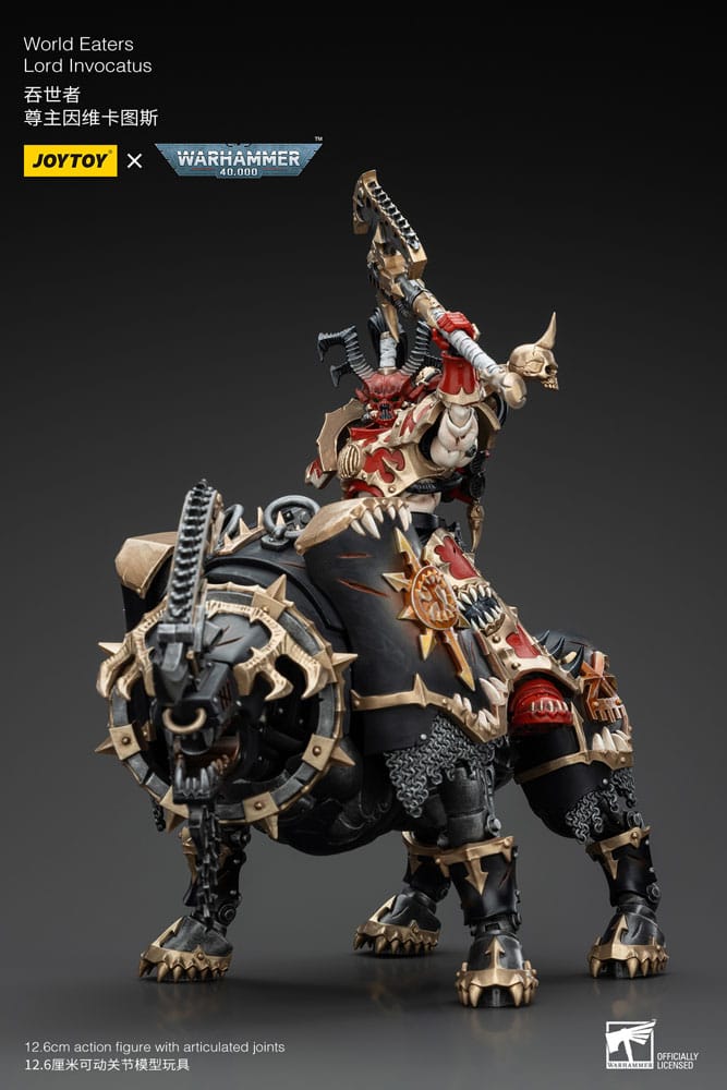 Warhammer 40k Actionfigur 1/18 World Eaters Lord Invocatus 13 cm - Versand: 5-7 Tage nach Bestellung