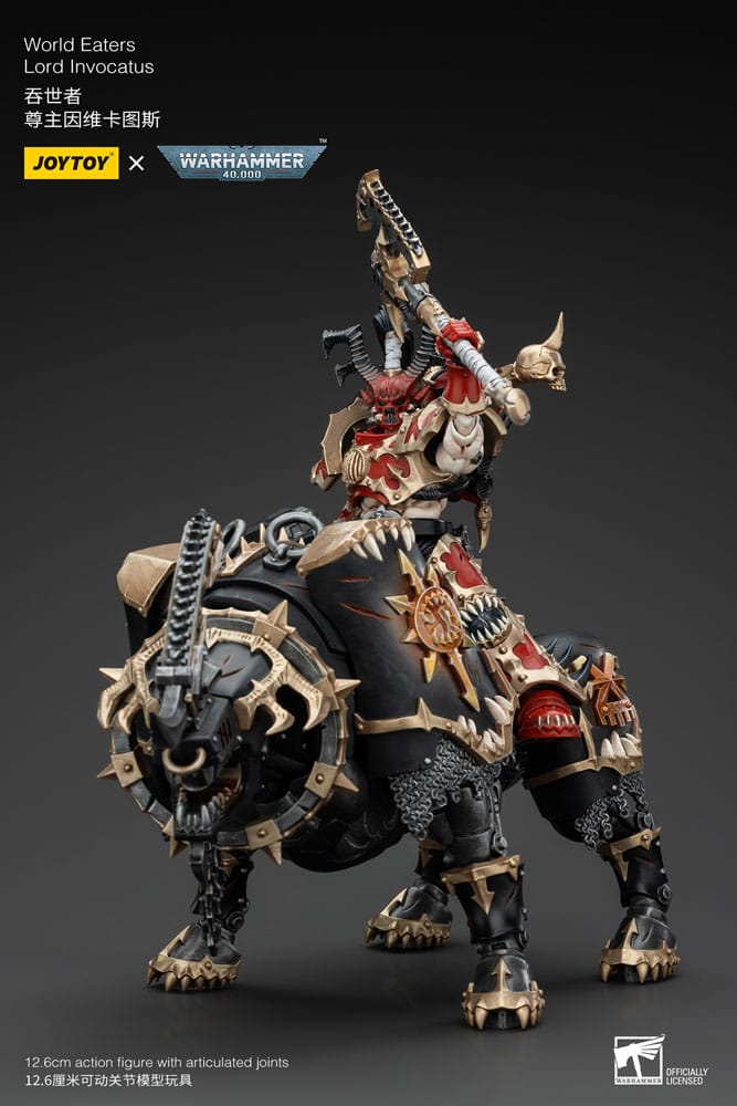 Warhammer 40k Actionfigur 1/18 World Eaters Lord Invocatus 13 cm - Versand: 5-7 Tage nach Bestellung
