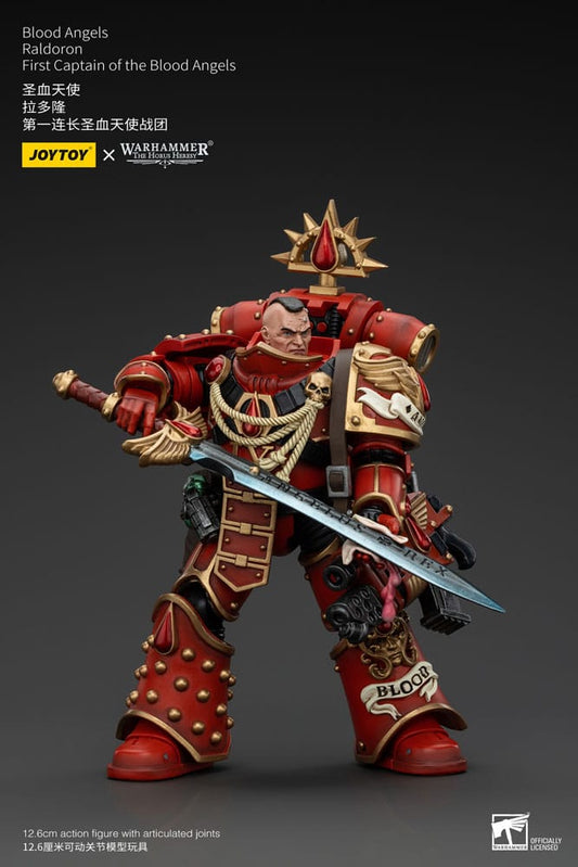 Warhammer The Horus Heresy Actionfigur 1/18 Blood Angels Raldoron First Captain of the Blood Angels 13 cm         - Versand: 5-7 Tage nach Bestellung