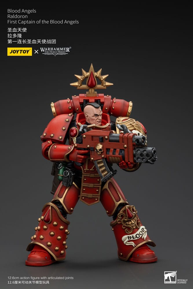 Warhammer The Horus Heresy Actionfigur 1/18 Blood Angels Raldoron First Captain of the Blood Angels 13 cm - Versand: 5-7 Tage nach Bestellung
