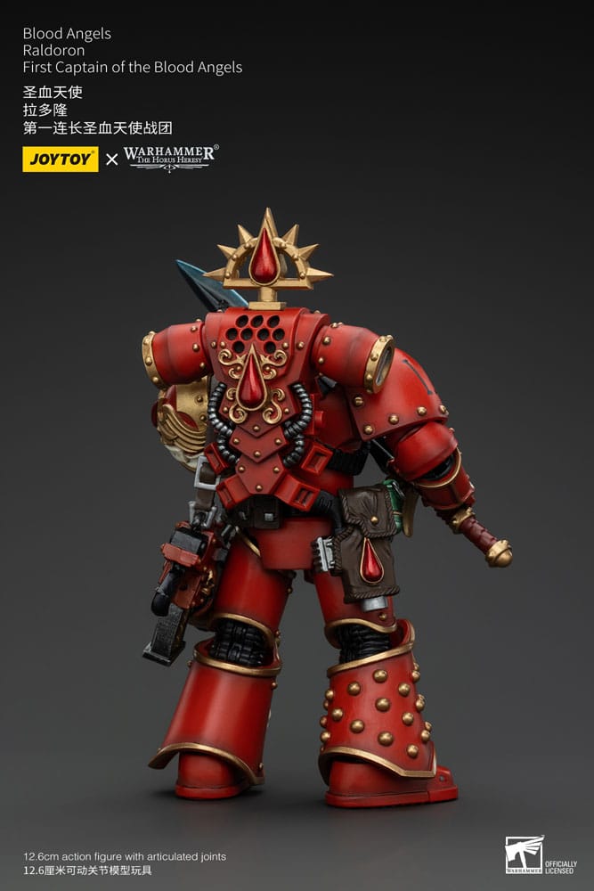 Warhammer The Horus Heresy Actionfigur 1/18 Blood Angels Raldoron First Captain of the Blood Angels 13 cm - Versand: 5-7 Tage nach Bestellung