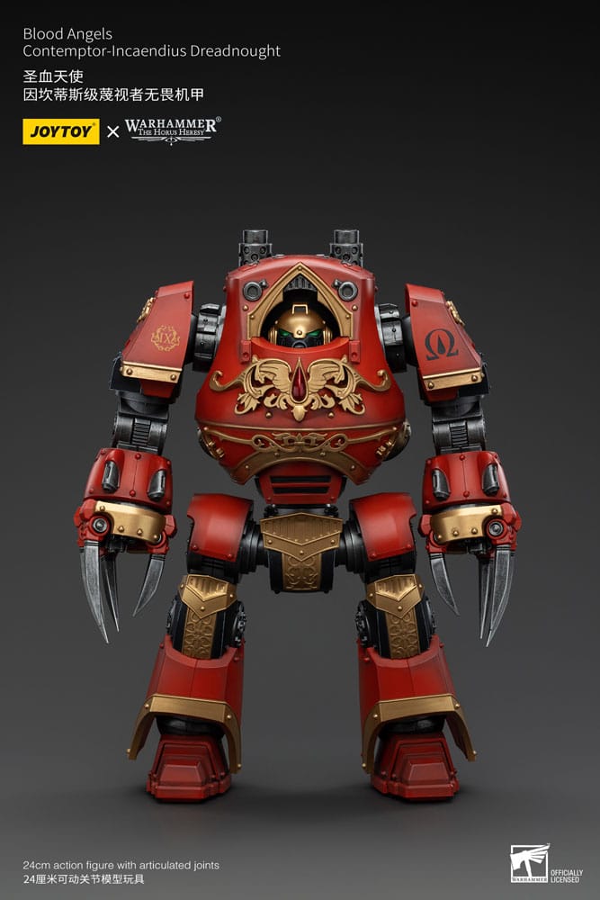 Warhammer The Horus Heresy Actionfigur 1/18 Blood Angels Contemptor-Incaendius Dreadnought 24 cm - Versand: 5-7 Tage nach Bestellung