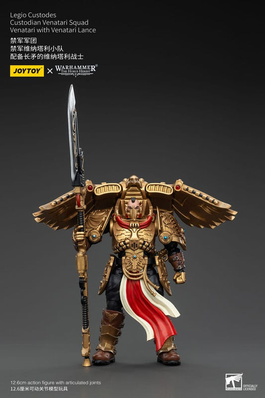 Warhammer The Horus Heresy Actionfigur 1/18 Legio Custodes Custodian Venatari Squad Venatari with Venatari Lance 13 cm         - Versand: 5-7 Tage nach Bestellung