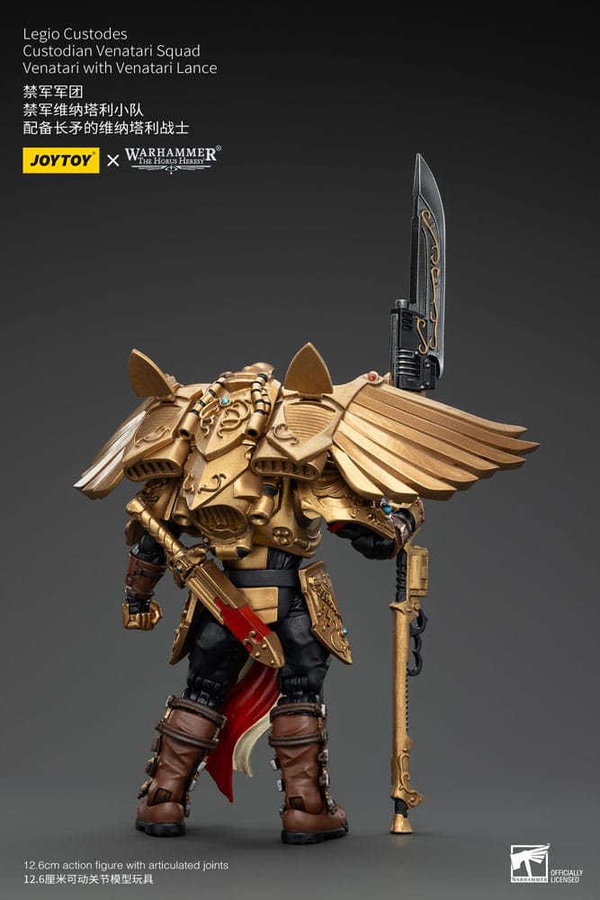 Warhammer The Horus Heresy Actionfigur 1/18 Legio Custodes Custodian Venatari Squad Venatari with Venatari Lance 13 cm - Versand: 5-7 Tage nach Bestellung