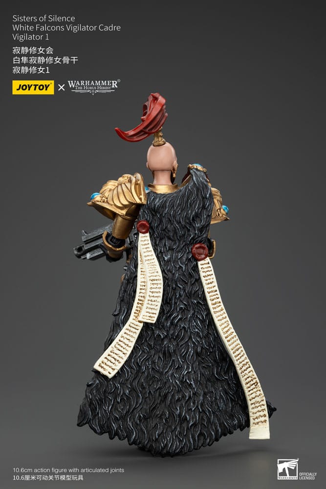 Warhammer The Horus Heresy Actionfigur Sisters of Silence White Falcons Vigilator Cadre Vigilator 1 19 cm - Preorder - ETA: 12.12.2025
