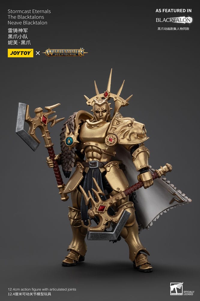 Warhammer Age of Sigmar Actionfigur Stormcast Eternals The Blacktalons Neave Blacktalon 20 cm - Versand: 5-7 Tage nach Bestellung