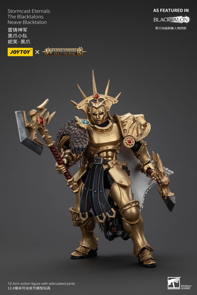 Warhammer Age of Sigmar Actionfigur Stormcast Eternals The Blacktalons Neave Blacktalon 20 cm - Versand: 5-7 Tage nach Bestellung