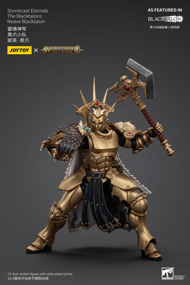 Warhammer Age of Sigmar Actionfigur Stormcast Eternals The Blacktalons Neave Blacktalon 20 cm - Versand: 5-7 Tage nach Bestellung
