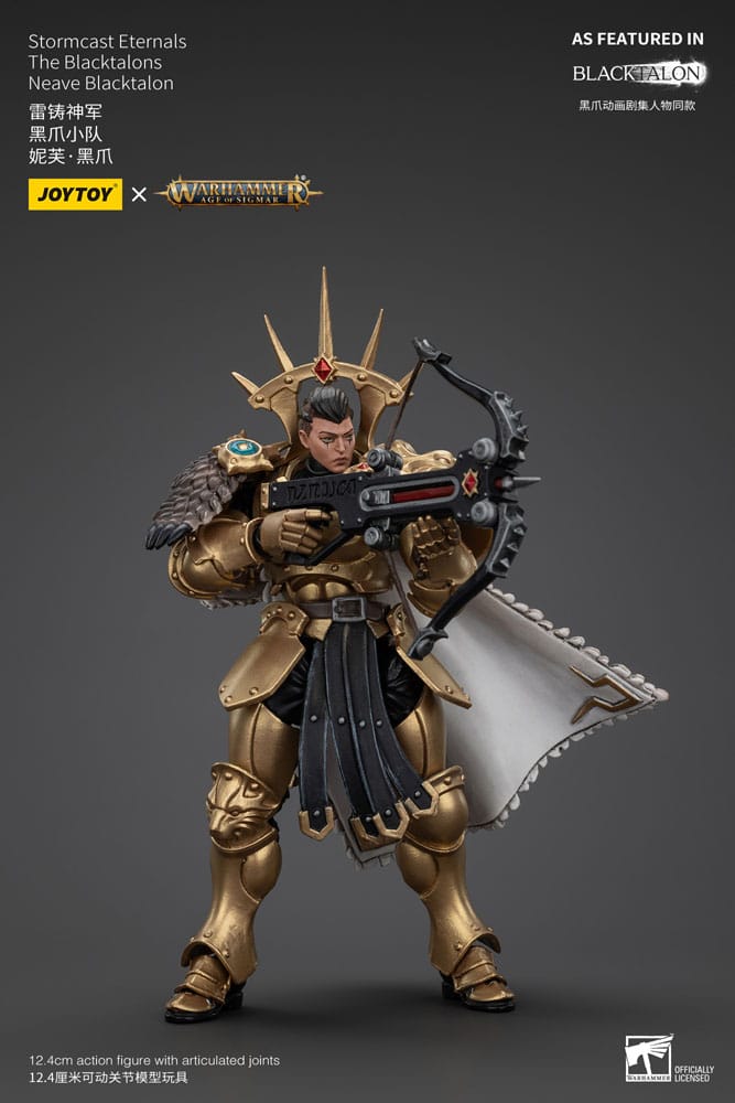 Warhammer Age of Sigmar Actionfigur Stormcast Eternals The Blacktalons Neave Blacktalon 20 cm - Versand: 5-7 Tage nach Bestellung