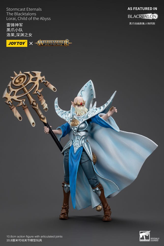 Warhammer Age of Sigmar Actionfigur Stormcast Eternals The Blacktalons Lorai Child of the Abyss 20 cm - Versand: 5-7 Tage nach Bestellung