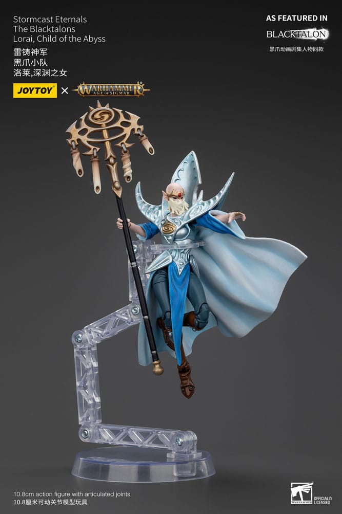 Warhammer Age of Sigmar Actionfigur Stormcast Eternals The Blacktalons Lorai Child of the Abyss 20 cm - Versand: 5-7 Tage nach Bestellung