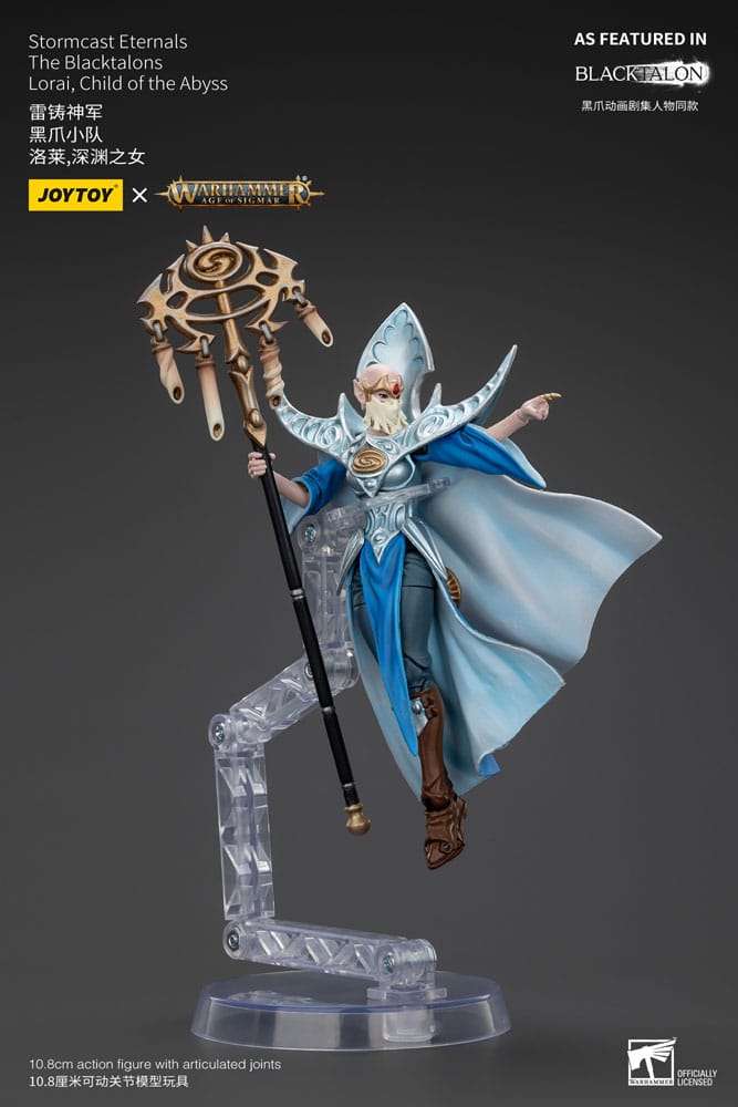 Warhammer Age of Sigmar Actionfigur Stormcast Eternals The Blacktalons Lorai Child of the Abyss 20 cm - Versand: 5-7 Tage nach Bestellung