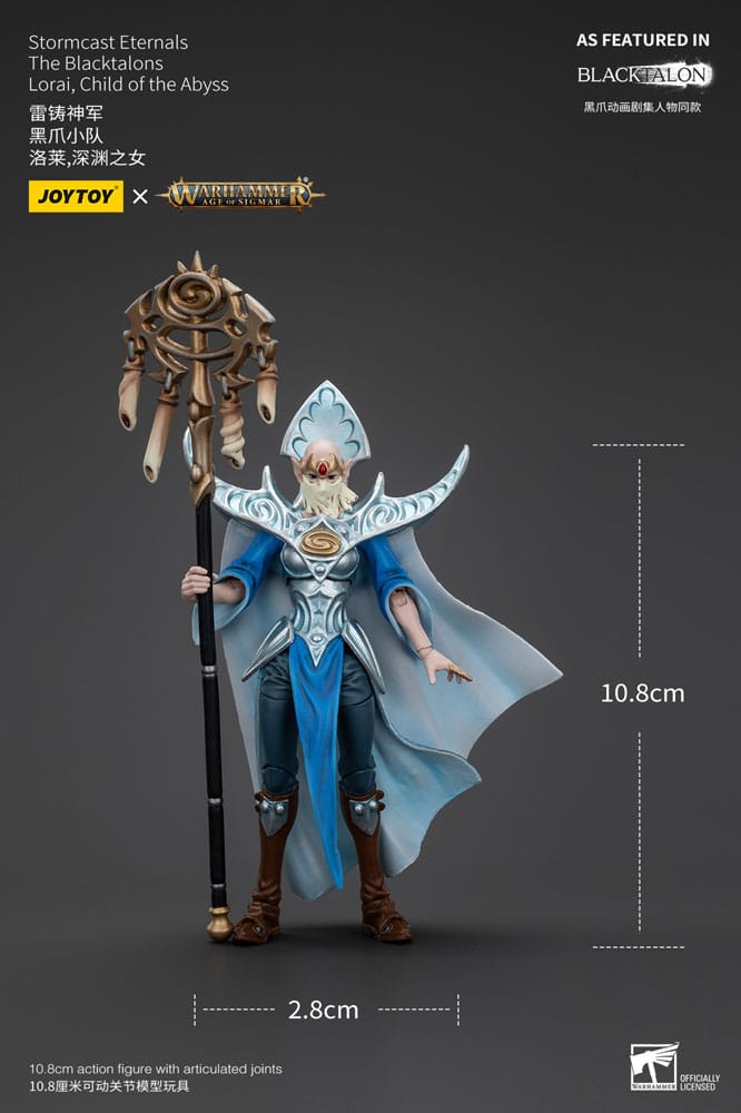 Warhammer Age of Sigmar Actionfigur Stormcast Eternals The Blacktalons Lorai Child of the Abyss 20 cm - Versand: 5-7 Tage nach Bestellung