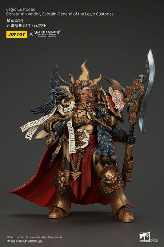 Warhammer The Horus Heresy Actionfigur Legio Custodes Constantin Valdor Captain-General of the Legio Custodes 25 cm - Preorder - ETA: 24.11.2025