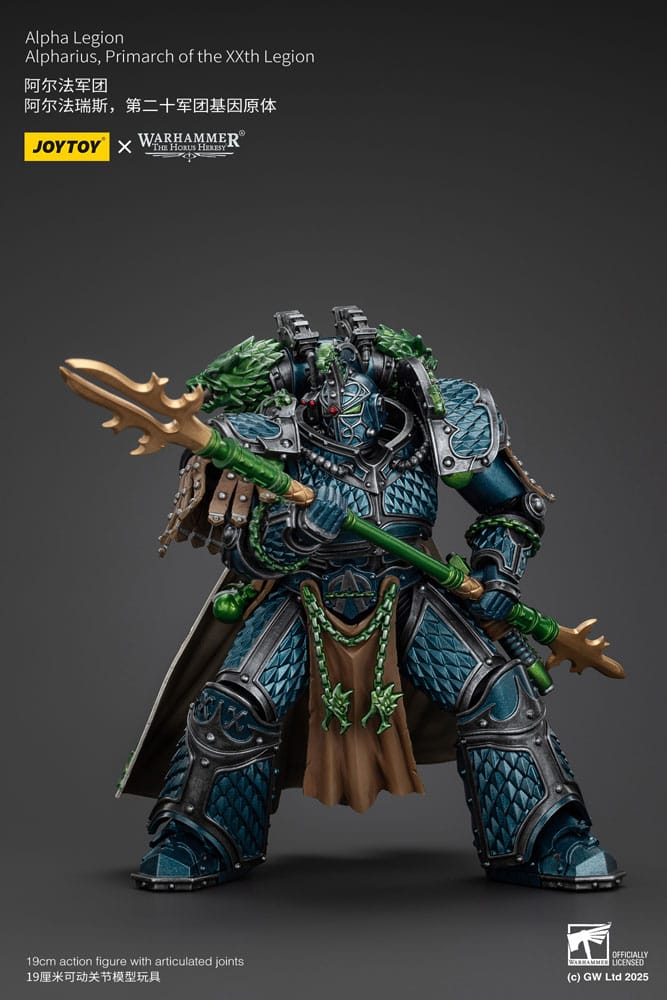 Warhammer The Horus Heresy Actionfigur Alpha Legion Alpharius, Primarch of the XXth Legion 25 cm - Preorder - ETA: 07.11.2025