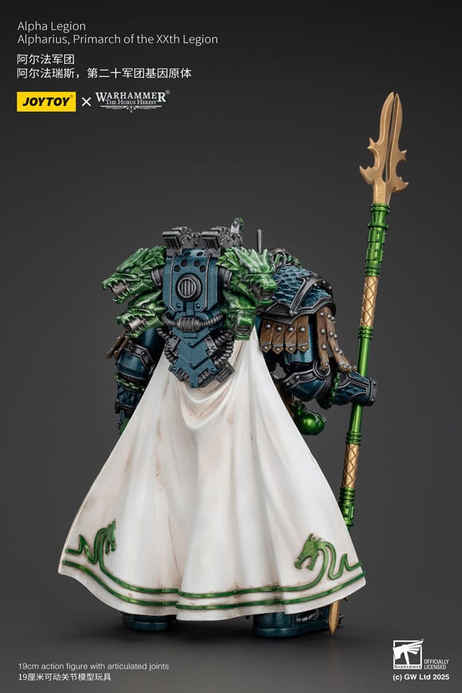 Warhammer The Horus Heresy Actionfigur Alpha Legion Alpharius, Primarch of the XXth Legion 25 cm - Preorder - ETA: 07.11.2025