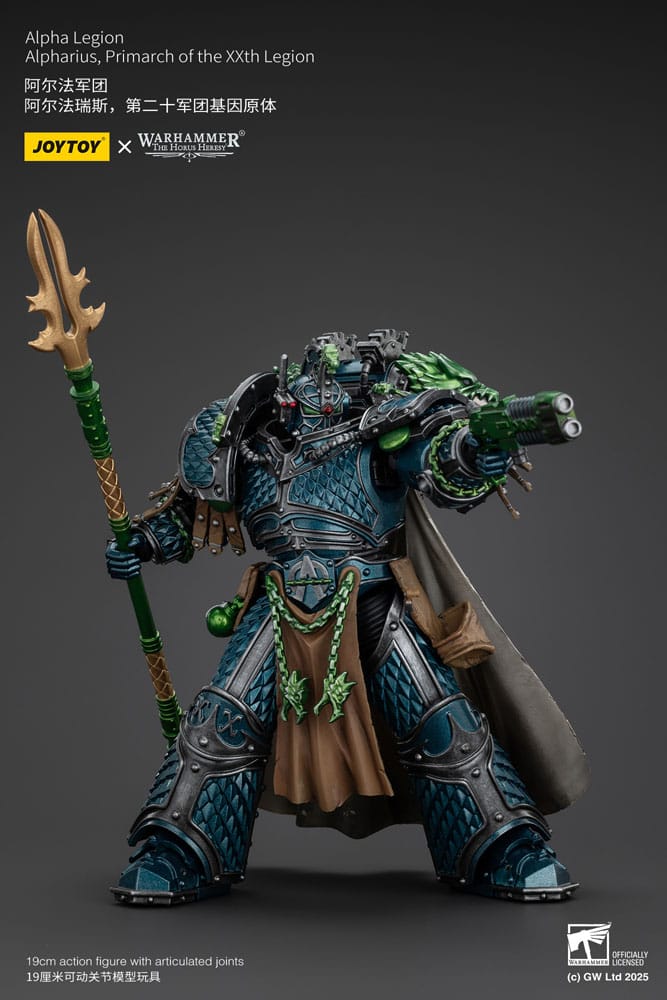 Warhammer The Horus Heresy Actionfigur Alpha Legion Alpharius, Primarch of the XXth Legion 25 cm - Preorder - ETA: 07.11.2025