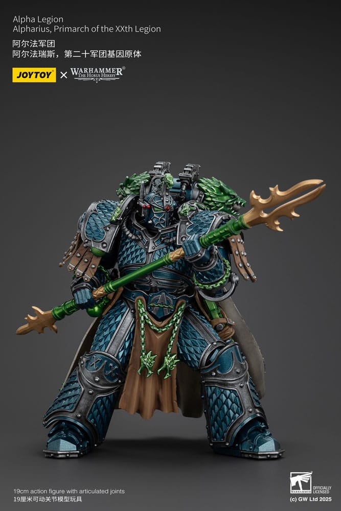 Warhammer The Horus Heresy Actionfigur Alpha Legion Alpharius, Primarch of the XXth Legion 25 cm - Preorder - ETA: 07.11.2025