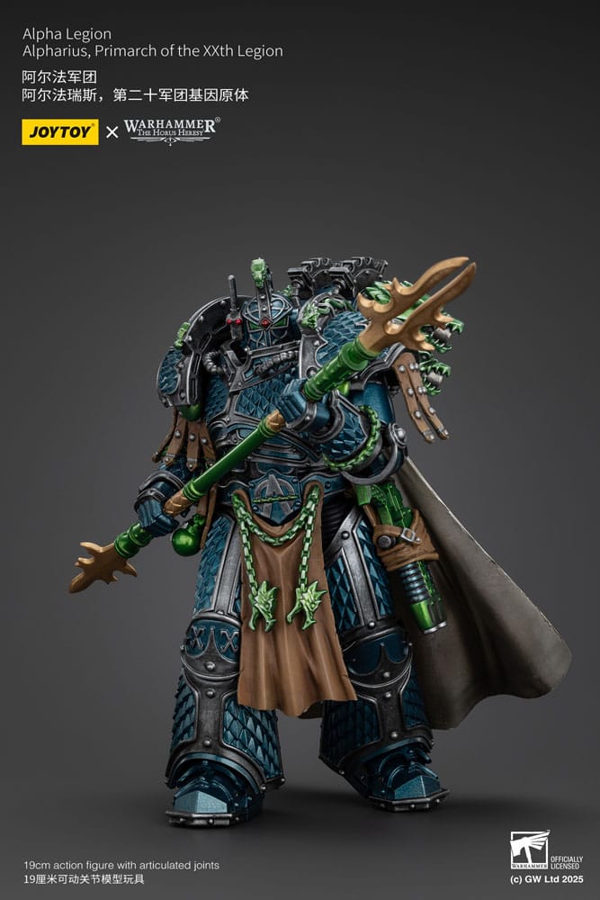 Warhammer The Horus Heresy Actionfigur Alpha Legion Alpharius, Primarch of the XXth Legion 25 cm - Preorder - ETA: 07.11.2025
