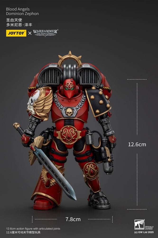 Warhammer The Horus Heresy Actionfigur Blood Angels Dominion Zephon 20 cm - Preorder - ETA: 08.09.2025