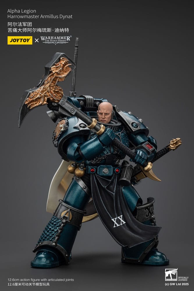 Warhammer The Horus Heresy Actionfigur Alpha Legion Harrowmaster Armillus Dynat 20 cm - Preorder - ETA: 08.09.2025