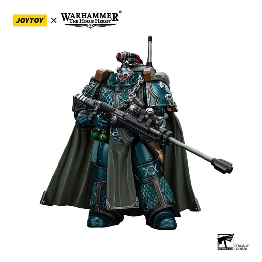 Warhammer The Horus Heresy Actionfigur Alpha Legion Exodus The One who is Many With Sniper Rifle And Power Dagger 20 cm - Preorder - ETA: 25.12.2025