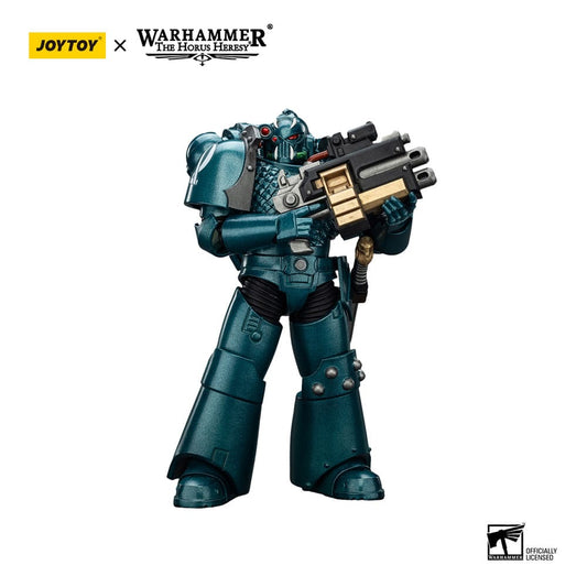 Warhammer The Horus Heresy Actionfigur Alpha Legion Head hunter With Banestrike Combi-Bolter And Power Dagger 20 cm - Preorder - ETA: 25.12.2025