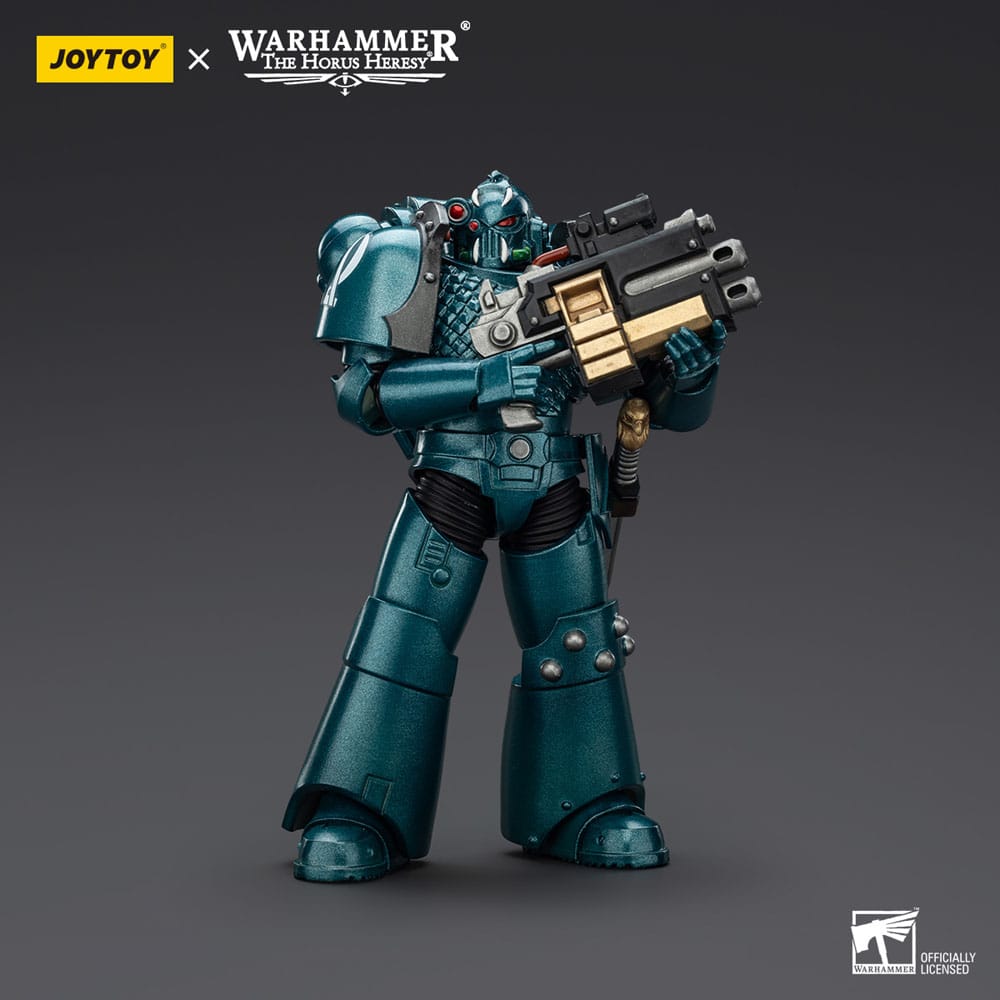 Warhammer The Horus Heresy Actionfigur Alpha Legion Head hunter With Banestrike Combi-Bolter And Power Dagger 20 cm - Preorder - ETA: 25.12.2025