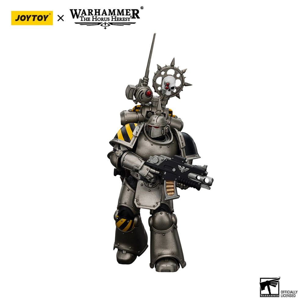 Warhammer The Horus Heresy Actionfigur 1/18 lron Warriors MKlIl Tactical Legionary with Nuncio-vox 12 cm - Preorder - ETA: 19.12.2025