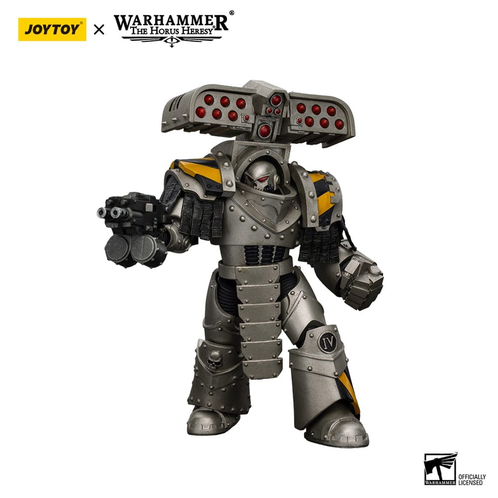 Warhammer The Horus Heresy Actionfigur 1/18 lron Warriors Tyrant Siege Master Terminator with Rocket launcher 14 cm - Preorder - ETA: 19.12.2025
