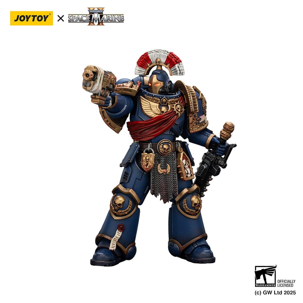 Warhammer 40,000: Space Marine 2 Actionfigur Ultramarines Relic Secundus Armour 20 cm - Preorder - ETA: 25.11.2025