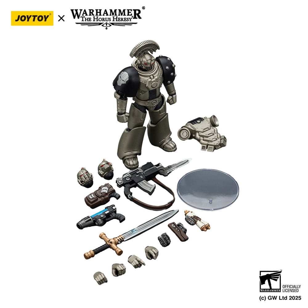 Warhammer The Horus Heresy Actionfigur 1/18 lron Warriors MKVI Tactical Sergeant with Power Sword and Plasma Pistol 12 cm - Preorder - ETA: 26.01.2026