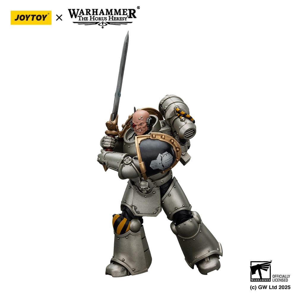 Warhammer The Horus Heresy Actionfigur 1/18 lron Warriors Command Squad Chosen with Legion Standard 12 cm - Preorder - ETA: 26.01.2026