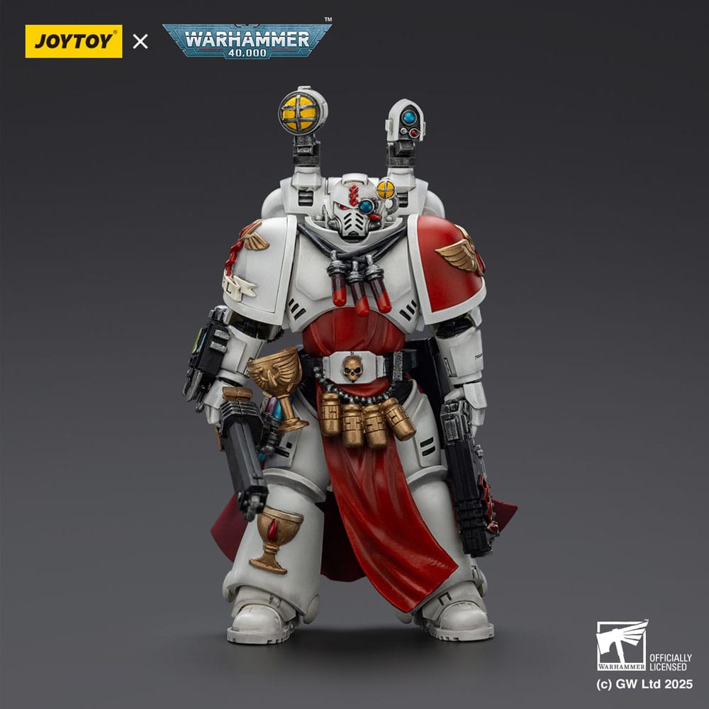 Warhammer 40,000: Combat Patrol Blood Angels Actionfigur Sanguinary Priest with Heavy bolt pistol chainsword and narthecium 20 cm - Preorder - ETA: 25.12.2025