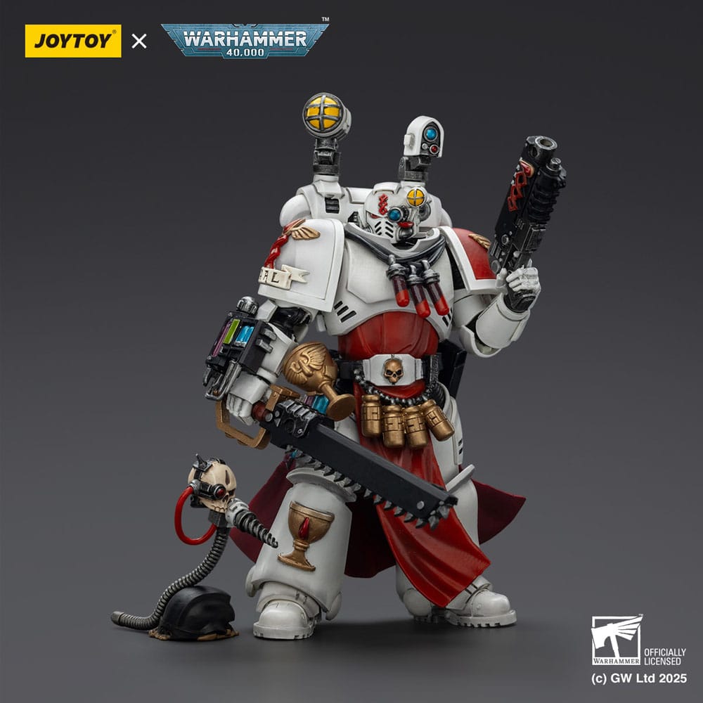 Warhammer 40,000: Combat Patrol Blood Angels Actionfigur Sanguinary Priest with Heavy bolt pistol chainsword and narthecium 20 cm - Preorder - ETA: 25.12.2025