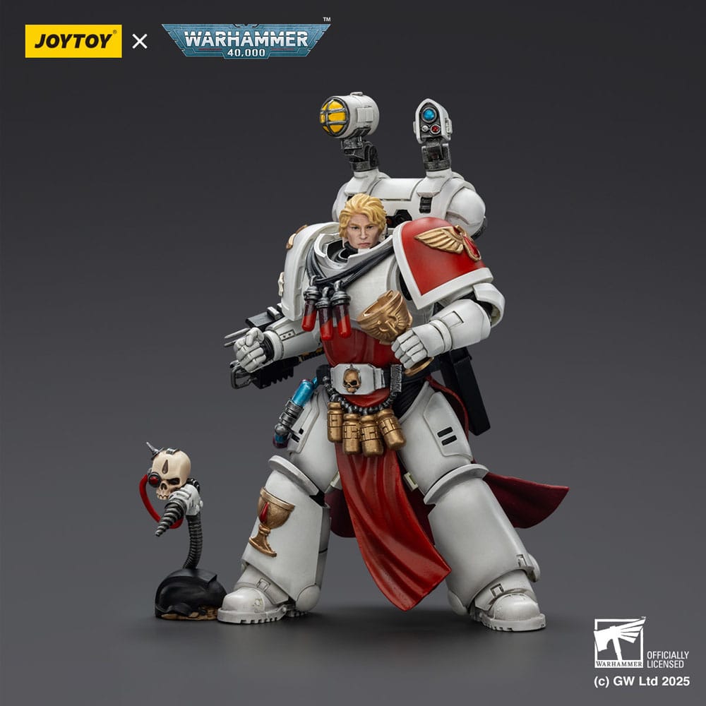 Warhammer 40,000: Combat Patrol Blood Angels Actionfigur Sanguinary Priest with Heavy bolt pistol chainsword and narthecium 20 cm - Preorder - ETA: 25.12.2025