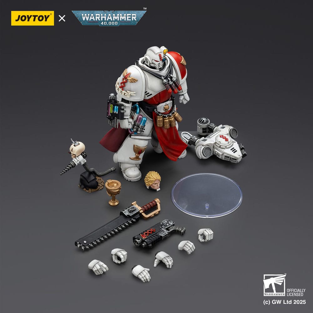 Warhammer 40,000: Combat Patrol Blood Angels Actionfigur Sanguinary Priest with Heavy bolt pistol chainsword and narthecium 20 cm - Preorder - ETA: 25.12.2025
