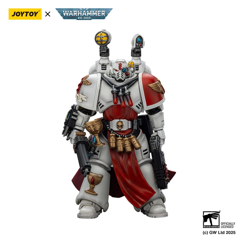 Warhammer 40,000: Combat Patrol Blood Angels Actionfigur Sanguinary Priest with Heavy bolt pistol chainsword and narthecium 20 cm - Preorder - ETA: 25.12.2025
