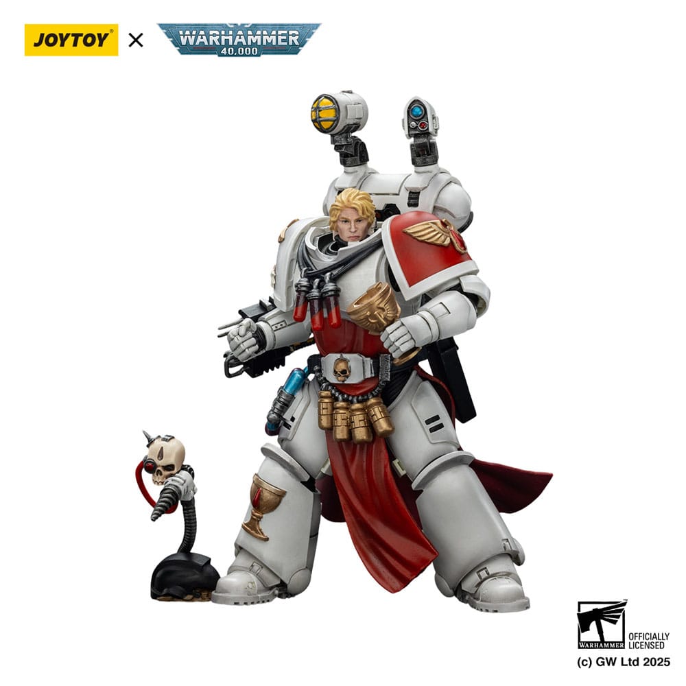 Warhammer 40,000: Combat Patrol Blood Angels Actionfigur Sanguinary Priest with Heavy bolt pistol chainsword and narthecium 20 cm - Preorder - ETA: 25.12.2025