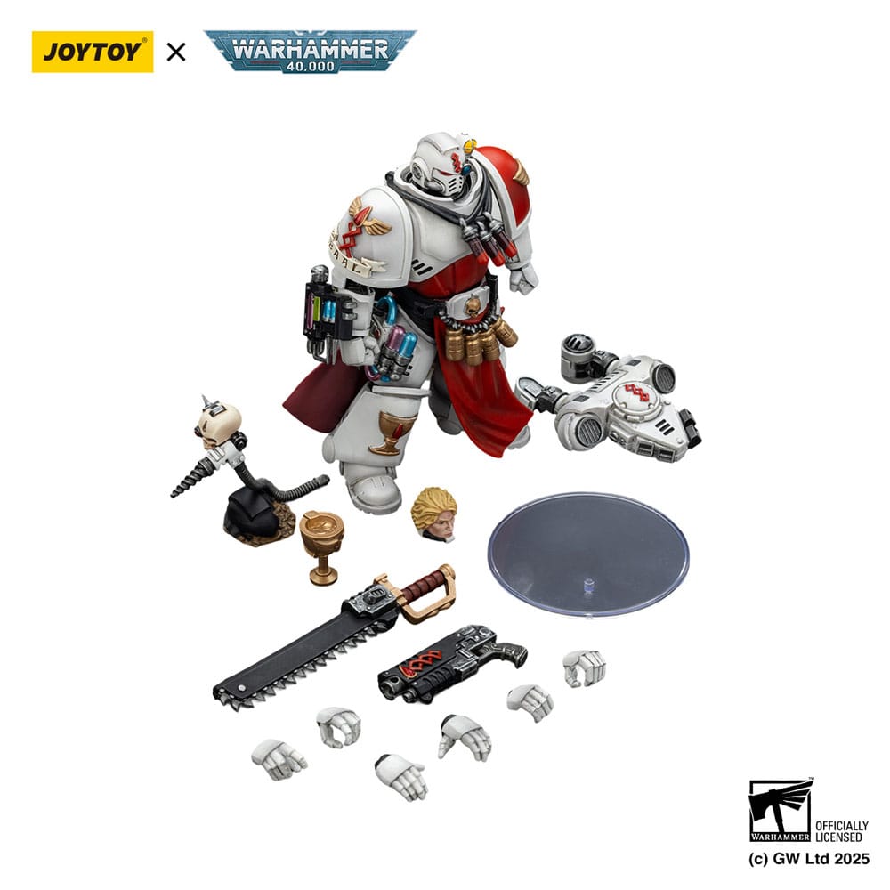 Warhammer 40,000: Combat Patrol Blood Angels Actionfigur Sanguinary Priest with Heavy bolt pistol chainsword and narthecium 20 cm - Preorder - ETA: 25.12.2025