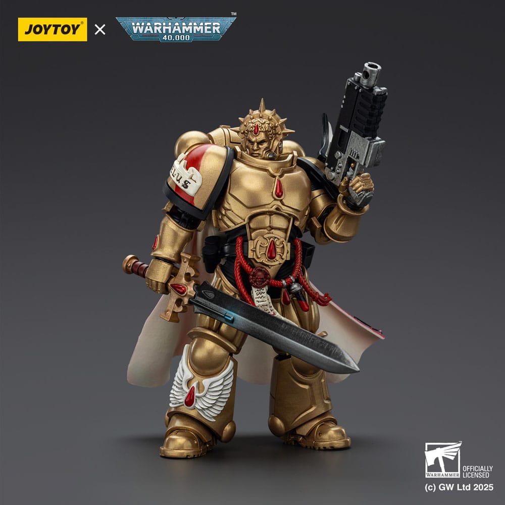 Warhammer 40,000: Combat Patrol Blood Angels Actionfigur Captain with Heavy Bolt Pistol & Power Sword 20 cm - Preorder - ETA: 10.01.2026