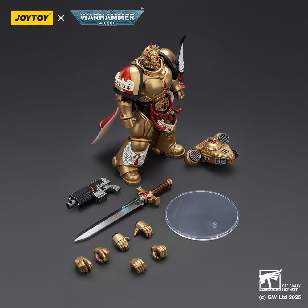 Warhammer 40,000: Combat Patrol Blood Angels Actionfigur Captain with Heavy Bolt Pistol & Power Sword 20 cm - Preorder - ETA: 10.01.2026