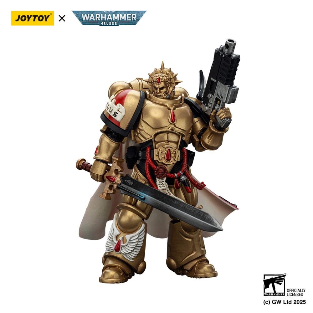 Warhammer 40,000: Combat Patrol Blood Angels Actionfigur Captain with Heavy Bolt Pistol & Power Sword 20 cm - Preorder - ETA: 10.01.2026