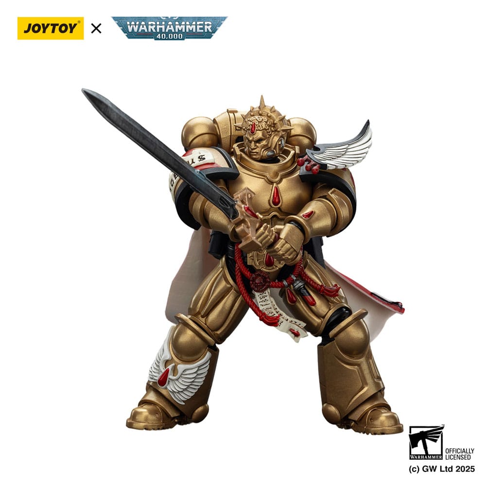Warhammer 40,000: Combat Patrol Blood Angels Actionfigur Captain with Heavy Bolt Pistol & Power Sword 20 cm - Preorder - ETA: 10.01.2026