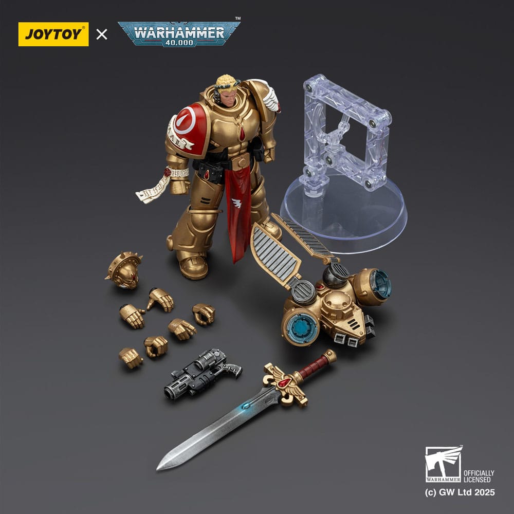Warhammer 40,000: Combat Patrol Blood Angels Actionfigur Sanguinary Guard 1 with Inferno Pistol and Encarmine Blade 20 cm - Preorder - ETA: 25.12.2025