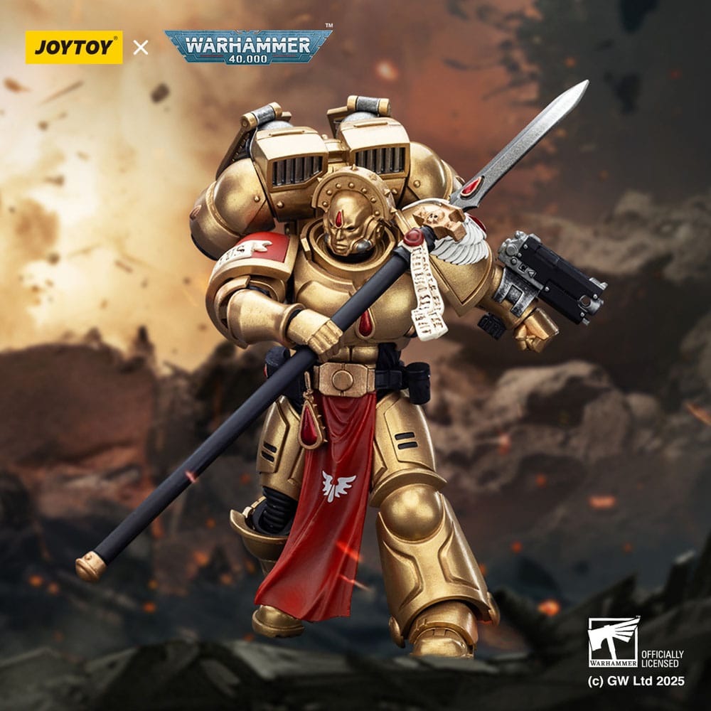 Warhammer 40,000: Combat Patrol Blood Angels Actionfigur Sanguinary Guard 2 with Angelus Boltgun and Encarmine Spear 20 cm - Preorder - ETA: 25.12.2025