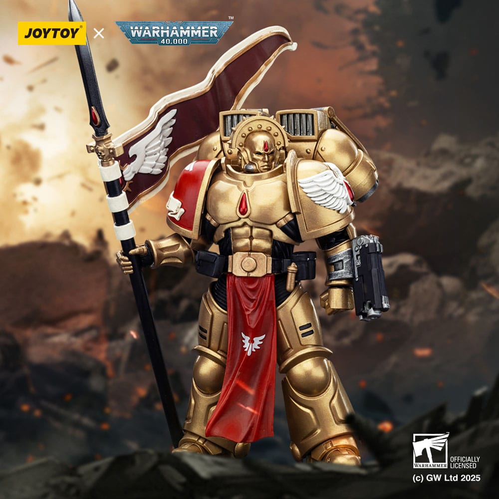 Warhammer 40,000: Combat Patrol Blood Angels Actionfigur Sanguinary Guard 3 with Angelus Boltgun and Encarmine Spear 20 cm - Preorder - ETA: 25.12.2025